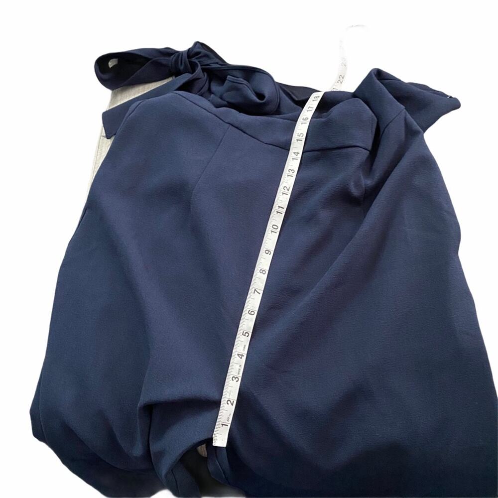 NWT Julia Jordan Navy One Shoulder Jumpsuit 12 - Picture 8 of 12